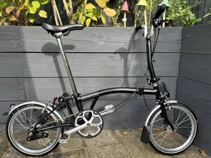 Brompton M3L C Line Equivalent Folding bicycle in Satin Black - Test Ridden Only - Picture 1 of 24