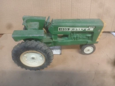 *RARE* Vintage Ertl Oliver 1855 White Tractor DIE CAST Farm Model Country - Image 1 of 4