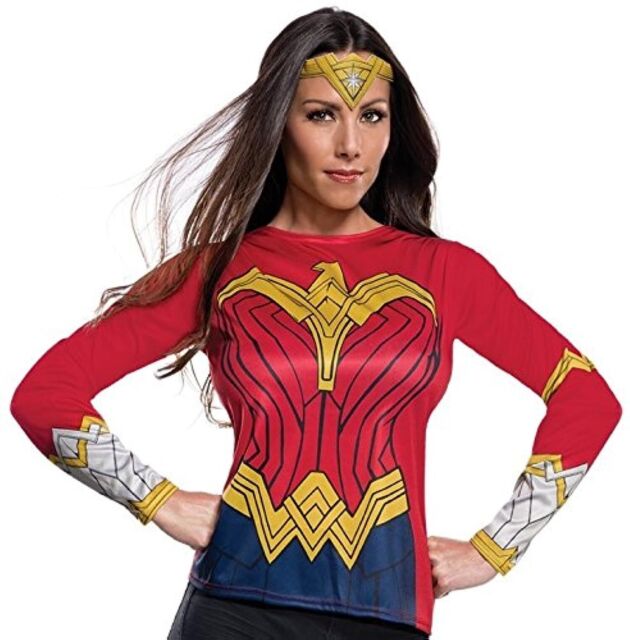 Wonder Woman Adult Long-Sleeved Dress