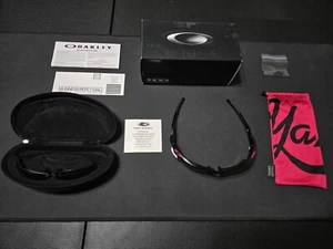 Oakley Yani Tseng Fast Jacket XL Polished Black / G30 & Slate Iridium OO9163-06 - Picture 1 of 13