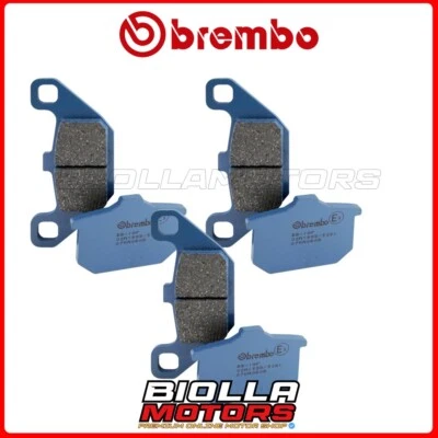 KIT PASTIGLIE FRENO BREMBO KAWASAKI VOYAGER XII ZG 1200 1991 ANTERIORE + POSTERI Foto 1 de 4