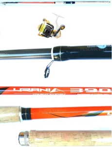 Kit Canna Urania 3.90m 50/70g + Mulinello Bombarda Inglese Mare tp - Foto 1 di 4
