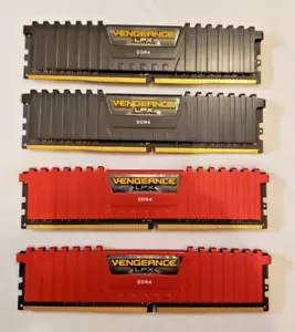 Corsair Vengeance LPX 16GB DDR4 RAM LOT - CMK8GX4M2A2400C16R/CMK8GX4M2B3000C15 - Picture 1 of 5