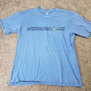 Vintage Crazy Shirts Mens 2XLarge Blue Turtle Blue Honu Hawaii Crewneck - Picture 1 of 12