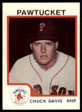 1987 ProCards Chuck Davis Pawtucket Red Sox #74