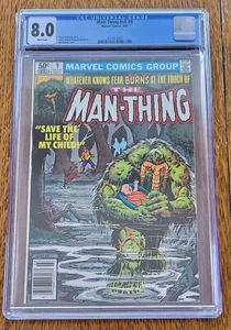 Man-Thing #9(1981) Comic Book CGC Grade 8.0 - Picture 1 of 2