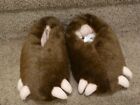 Brown Bear Adult Bear Paw Claw Slippers / Ladies Size 9-10  / Men's 7-9