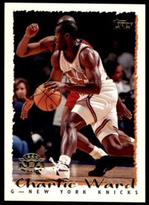 1994-95 Topps Charlie Ward Rookie . New York Knicks #368