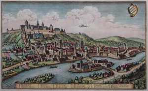 Glatz - Kłodzko - Merian 1650 - Original - Rare - Picture 1 of 3