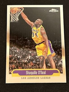 1999-00 Topps Chrome SHAQUILLE O'NEAL #23 Los Angeles Lakers