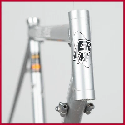 FRM RACE FLASH ALUMINIUM ALLOY FRAME VINTAGE OLD ROAD RACING BIKE BICYCLE SILVER - Image 1 of 4