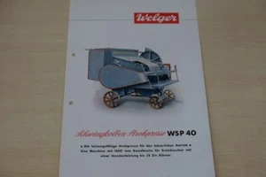 200844) Welger - Strohpresse WSP 40 - Prospekt 06/1950 - Bild 1 von 1