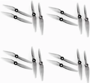16PCS HQProp 5.1X4.5 Grey (8CW+8CCW) for FPV Racing - Picture 1 of 2