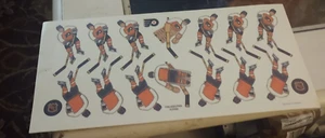 Philadelphia Flyers 1975 Coleco Plastic Table Hockey player Replacement Decals - Picture 1 of 2