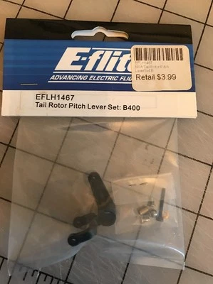 E-Flite Tail Rotor Pitch Lever Set Blade 400 MEGA REDUCTION! - Image 1 of 3