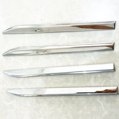 Chrome Stainless Steel Emblem Dagger For Car Front Door Side Fender Trim 4PCS - Image 1 of 4