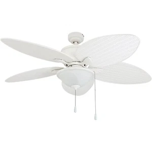 Prominence Home Solana 52 Inch Tropical Indoor Outdoor Ceiling Fan with Light - Picture 1 of 9