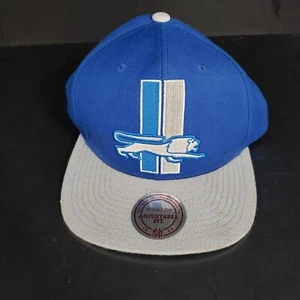 Detroit Lions Mitchell & Ness Snapback Hat Vintage Style NEW - Picture 1 of 8