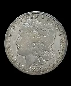 1879 CC Morgan Silver Dollar, 4/27/24, Free Shipping - Picture 1 of 2