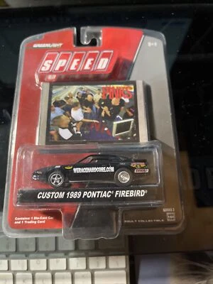 Pontiac Firebird 1989 Greenlight Series 2008 2 velocidades rosa personalizado negro  Foto 1 de 4