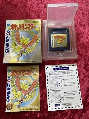 Pokemon Gold  Nintendo Game Boy Color w/ Box Manual Japanese GBC Pocket Monster - Image 1 of 4
