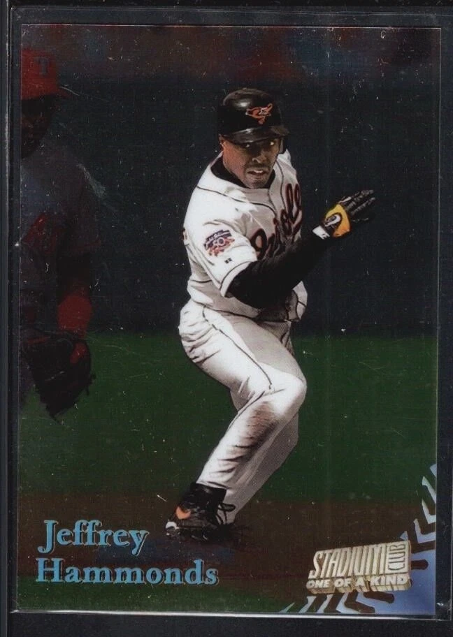 JEFFREY HAMMONDS 1998 STADIUM CLUB #159 ONE OF A KIND ORIOLES SP #132/150 - Image 1 of 1
