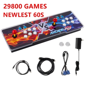 New Pandora Box 60S 29800 in 1 Retro Video Games Double Stick Arcade Console - Picture 1 of 12