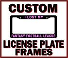 Fantasy Football Loser License Plate Frame trophy sports league