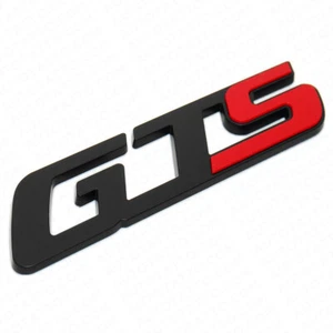 Para Maserati Quattroporte GTS Tapa de maletero negra Placa de identificación Emblema Insignias Deporte - Imagen 1 de 5