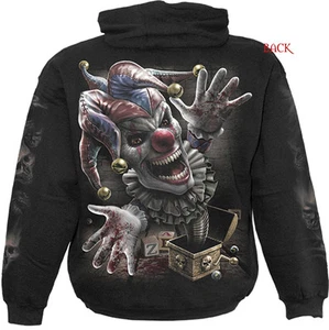 Spiral Direct JACK IN THE BOX Hood,Gothic/Clown/Evil/Music/Rock/Pullover/Hoodie - Picture 1 of 2