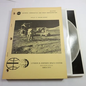 1973 Houston Texas NASA Apollo 17 Mission Report with 2 Photos #55872N - Picture 1 of 6