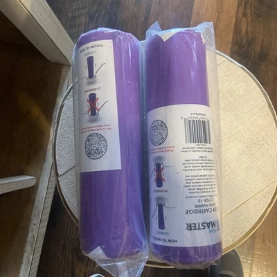 2Pcs Home Master CFF25-10 Jr F2 Replacement Fluoride Filter, Fits Standard 10” - Image 1 of 2