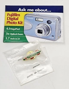 Vintage Fujifilm Promo Pin & Button Set – Digital Photo Kit Camera... - Picture 1 of 7