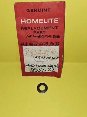 Homelite 98551-23 Curved Lower Flange Washer Homelite Model HK18 HK24 HK28 HK33 - Image 1 of 4