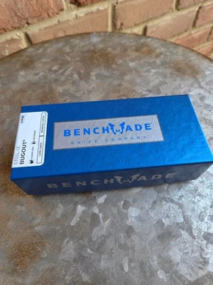 NUEVO Mango de aluminio azul cráter Bugout 535SL-13 CPM-S90V hecho en banco - Nuevo en caja Foto 1 de 4