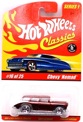 Chevy Nomad SF Hot Wheels Classics Serie 1 #16 1955 marrón/blanco WL5spk's Foto 1 de 4