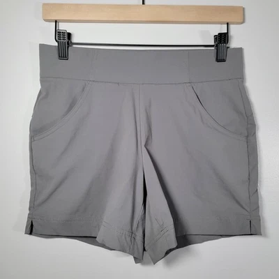 Pantalones Cortos Columbia Elastizados Rendimiento Para Mujer S Gris 4.5" Entrepierna Comodidad Foto 1 de 4
