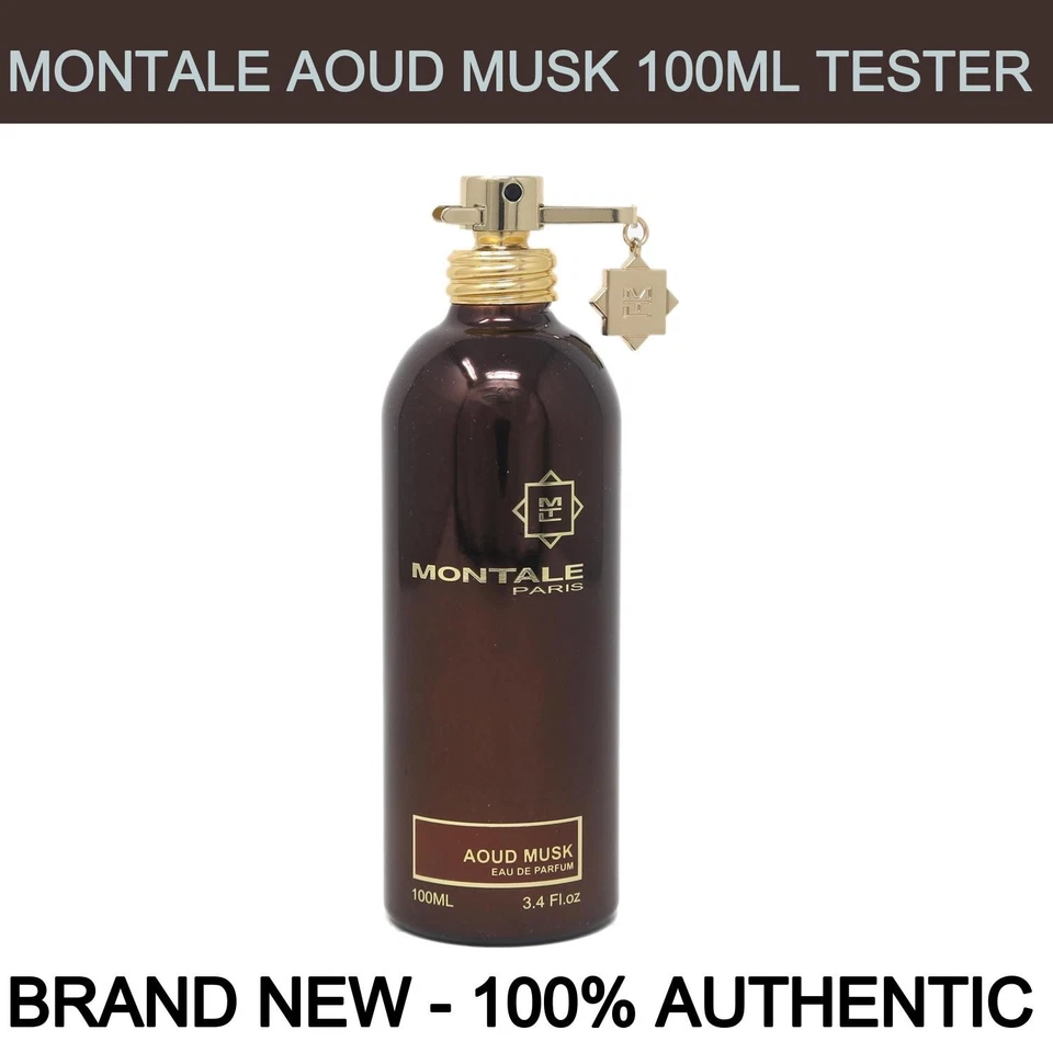 Montale Aoud Musk Eau de Parfum 100ml Unisex Tester Spray Bottle - NEW - Image 1 of 1