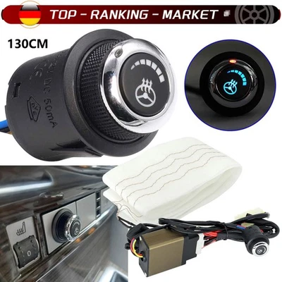 12V Auto Universal Lenkradheizung Lenkradbezug Beheizt Heizung Lenkrad Satz - Bild 1 von 4