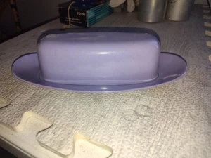 Vintage Melmac Royalon Corsage Butterdose Lavendel/Lila MCM PT20 - Bild 1 von 8