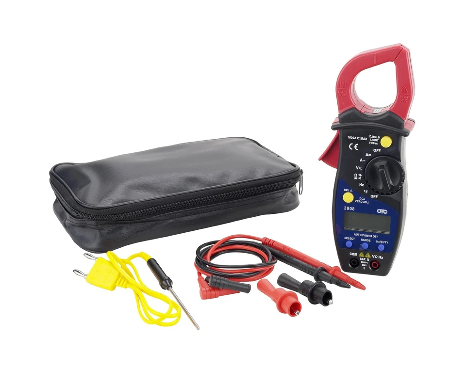 Kit de abrazadera/multímetro AMP digital OTC 3908, negro Foto 1 de 1