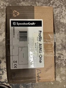 SPEAKERCRAFT ASM55101, Profile AIM 5 ONE In-Ceiling Speaker-Open Box -New Inside - Picture 1 of 1