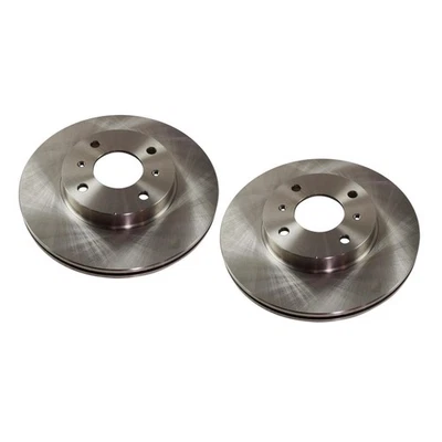 For Nissan Altima 1993-2001 Brake Discs | Front | 2-Wheel Set Cast Iron Natural - Image 1 of 4