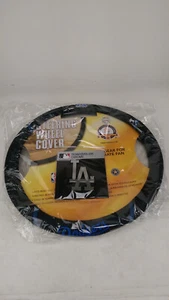 New MLB Los Angeles Dodgers Auto Truck Steer Wheel Cover & Chrome Emblem Decal - Picture 1 of 9