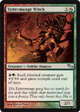 TATTERMUNGE WITCH X4 4 4X Shadowmoor MTG Magic the Gathering Cards DJMagic