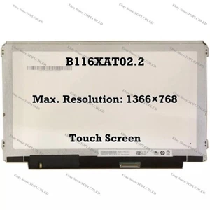 B116XAT02.2 11.6" HD LCD Pantalla Táctil con Digitalizador para Dell Chromebook 3120 - Imagen 1 de 1