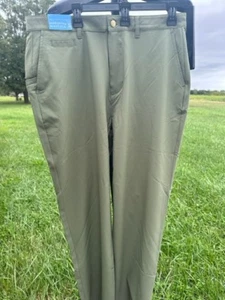 Pantaloni lunghi da uomo Pennington & Bailes originali stadio verde taglia 34 36 38 o 40 - Foto 1 di 48