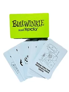 1988 TSR Bullwinkle & Rocky Role Playing Replacement Pieces 108 Story Cards - Picture 1 of 3