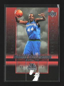 2003 Upper Deck Rookie Exclusives #21 Ndudi Ebi  RC    Minnesota Timberwolves
