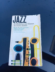 Livre de poche Jazz : Its Evolution and Essence par André Hodeir 1961 Un chat noir - Photo 1/8